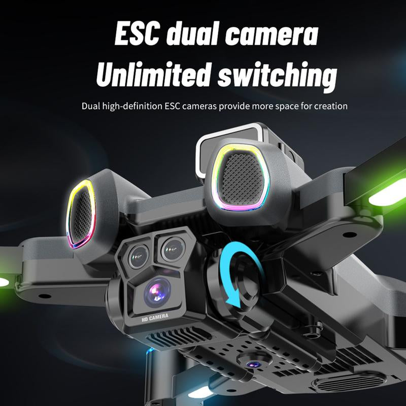 FPV Brushless Drone with 4K Camera, Obstacle Avoidance, and Portable Design